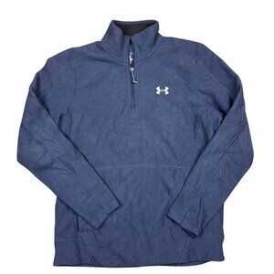 Under Armour navy blue quarter-zip pullover